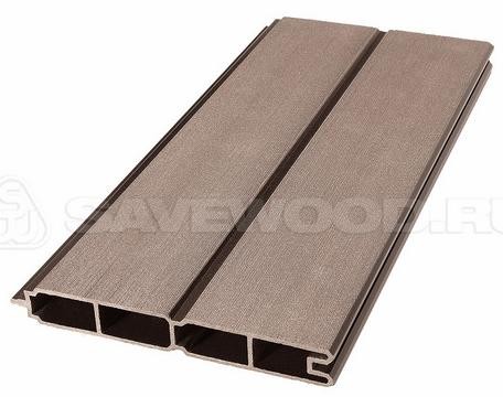 Заборный профиль из ДПК Savewood SW Agger матовый терракот купить в Хабаровске