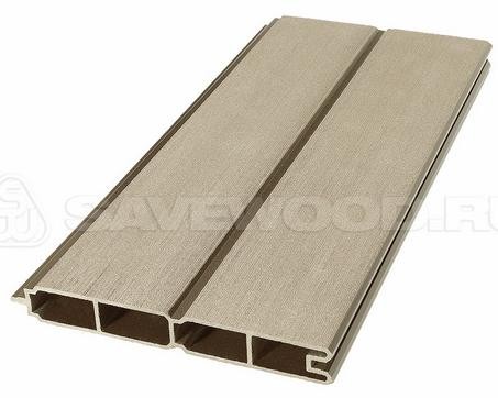 Заборный профиль из ДПК Savewood SW Agger матовый тик купить в Хабаровске