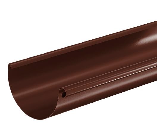 Водосток Aquasistem, система 150/100 - Водосточный желоб 3.00м RAL 8017 Коричневый купить в Хабаровске