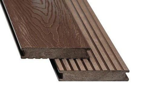 Террасная доска из ДПК ECODECKING Premium Коричневый купить в Хабаровске