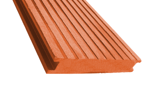Террасная доска из ДПК ECODECKING Premium Терракот купить в Хабаровске