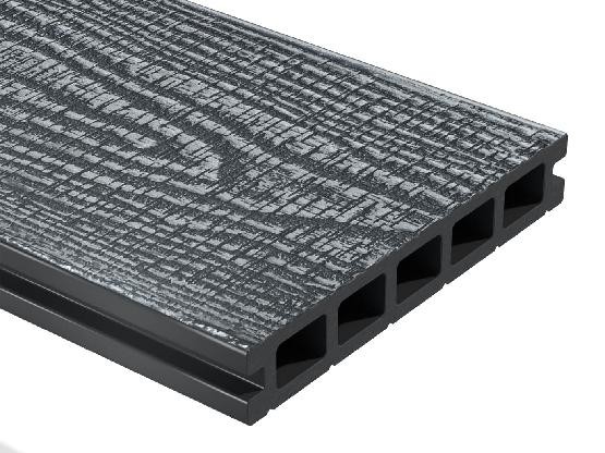Террасная доска из ДПК WOODVEX Expert Antique Stone Gray купить в Хабаровске
