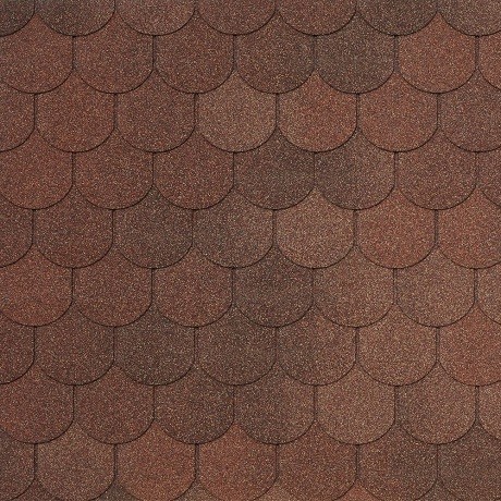 Гибкая черепица Tegola ASSISI terracotta 420 купить в Хабаровске