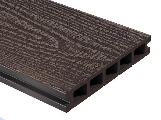 Террасная доска из ДПК WOODVEX Expert Antique Wenge купить в Хабаровске