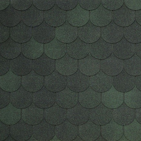 Гибкая черепица Tegola ASSISI verde 473 купить в Хабаровске