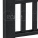 Комплект крышка/юбка для столба SEQUOIA BLACK купить в Хабаровске