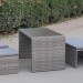 Диван-Трансформер AFINA плетеный из иск. ротанга S330G-W78 Grey купить в Хабаровске