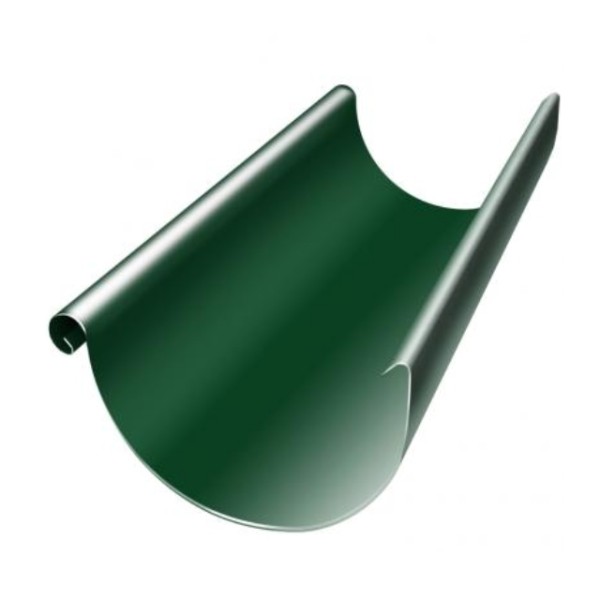 Водосток Grand Line 125x90 – Желоб 3м RAL 6005 купить в Хабаровске