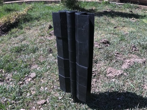 Угловой элемент поворотный, пластиковый от 60° до 300° для доски 300х30 мм из ДПК чёрный Holzhof купить в Хабаровске