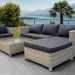 Комплект мебели AFINA плетеной из иск. ротанга YR821G Grey/Grey купить в Хабаровске