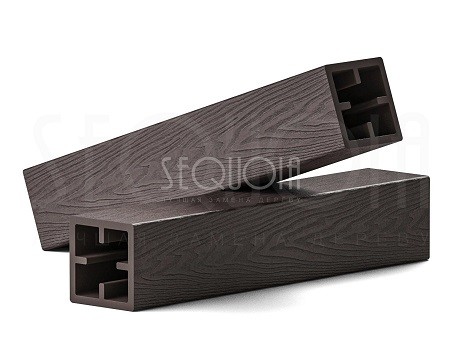 Столб SEQUOIA Evolution 3D WOOD BROWN купить в Хабаровске