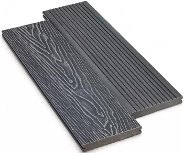 Террасная доска ДПК Deckart Monolit 3D Графит купить в Хабаровске