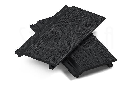 Доска фасадная ДПК 3D SEQUOIA Evolution WOOD BLACK купить в Хабаровске