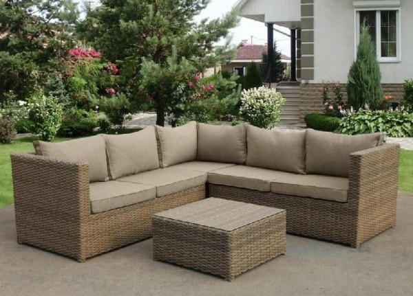 Комплект мебели AFINA плетеной из иск. ротанга YR825B Beige купить в Хабаровске