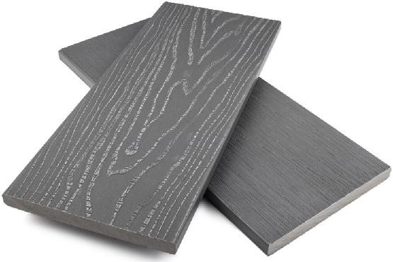 Заборная доска ДПК полнотелая NanoWood Серый купить в Хабаровске
