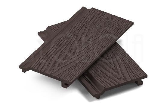 Доска фасадная ДПК 3D SEQUOIA Evolution WOOD BROWN купить в Хабаровске