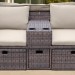 Комплект мебели AFINA плетеной из иск. ротанга AFM-330B Brown купить в Хабаровске