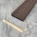 Террасная доска из ДПК  Latitudo Euro 3D 139х27 Шоколад купить в Хабаровске