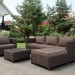 Комплект мебели AFINA плетеной из иск. ротанга YR821A Brown/Beige купить в Хабаровске