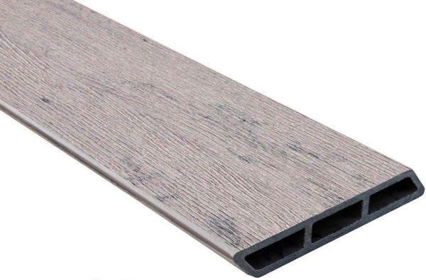 Доска Ромбус 3D ДПК Outdoor STORM GREY серая микс купить в Хабаровске