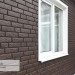 Фасадная панель Ю-Пласт Стоун Хаус Кирпич Коричневый купить в Хабаровске
