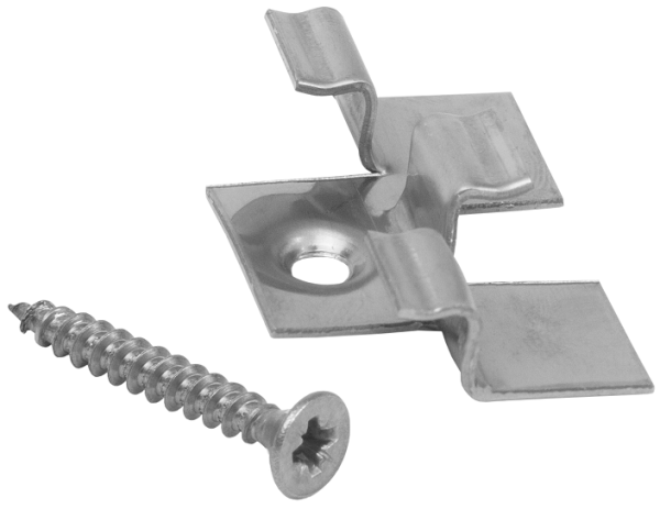 Клипса с саморезом,Grinder бесшовный монтаж 2 mm купить в Хабаровске