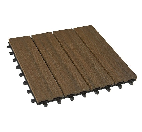 Садовый паркет дпк CM Garden Modern, 300х300 мм, PATINA BROWN (Патина коричневый) купить в Хабаровске