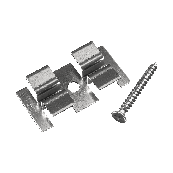 Клипса с саморезом, Grinder шовный монтаж 5 mm купить в Хабаровске