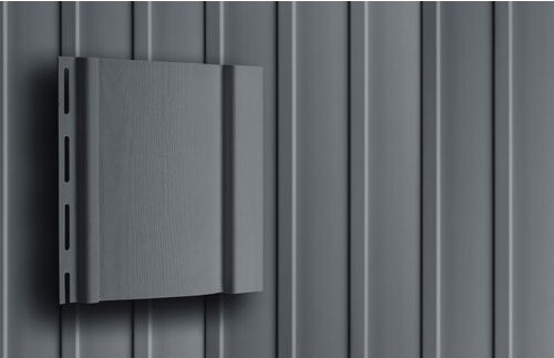 Сайдинг Вертикальный Grand Line Acryl Графит купить в Хабаровске