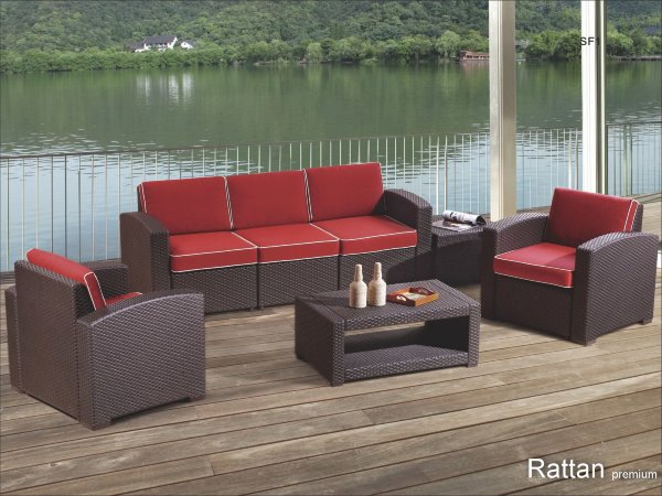 Уличные диваны и кресла коллекции Rattan Premium 5  купить в Хабаровске