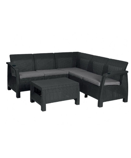 Угловой диван  Yalta Corner Set (столик в комплект не входит) купить в Хабаровске
