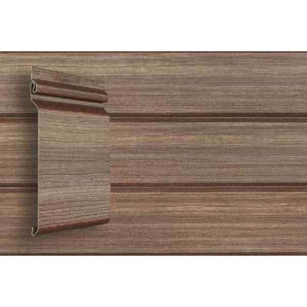Виниловый сайдинг Grand Line Natural-Брус Tundra - Кедр купить в Хабаровске