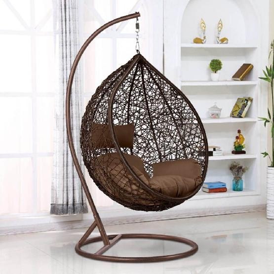 Кресло Подвесное из искусственного ротанга AFM-168A-XL Brown купить в Хабаровске