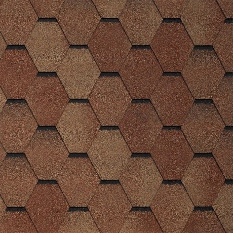 Гибкая черепица Tegola VENETO terracotta 206 купить в Хабаровске