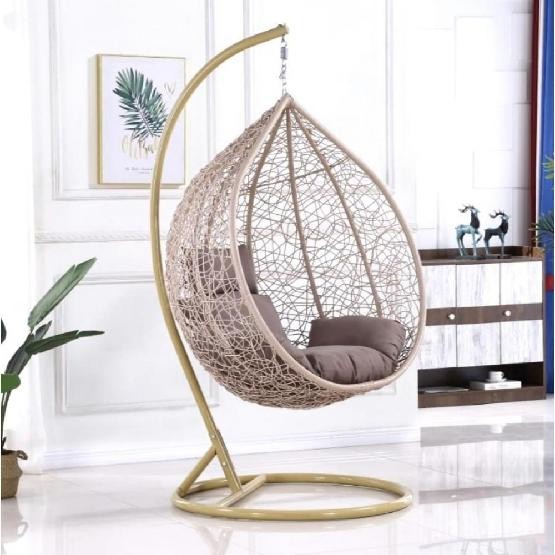 Кресло Подвесное из искусственного ротанга AFM-169A-XLB Beige купить в Хабаровске