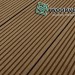 Террасная доска из ДПК  WOODVEX Select Темно-коричневый купить в Хабаровске