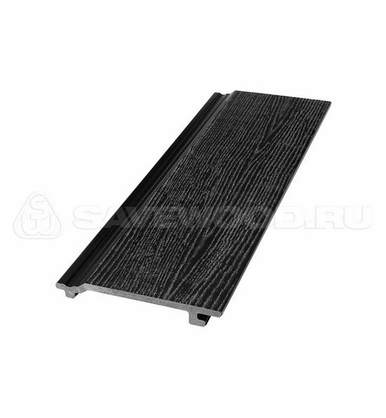 Сайдинг из дпк savewood sw-sorbus радиальный распил черный купить в Хабаровске