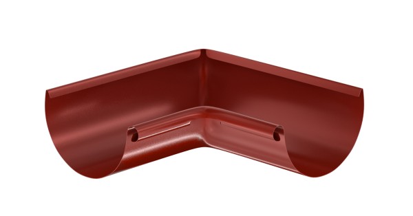 Водосток Aquasistem, система 150x100 - Угол желоба, внутренний 90° RR 29 Бургундский купить в Хабаровске