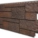 Фасадная панель VOX Sandstone (Сандстоун) темно коричневый купить в Хабаровске