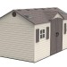 Сарай пластиковый LifeTime 15x8 DD купить в Хабаровске
