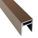 П-профиль Алюминиевый EasyDecking 35x25 Венге купить в Хабаровске