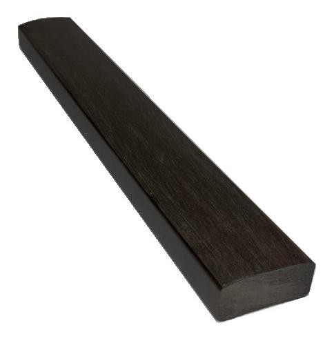Лавочный брус Ecodecking Некст полнотелый брашированный 70х35 венге купить в Хабаровске