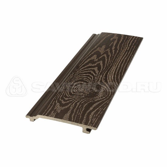 Сайдинг из дпк savewood sw-sorbus тангенциальный распил темно-коричневый купить в Хабаровске