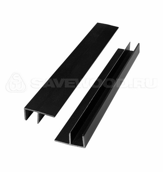 F-профиль ДПК Savewood – Чёрный купить в Хабаровске