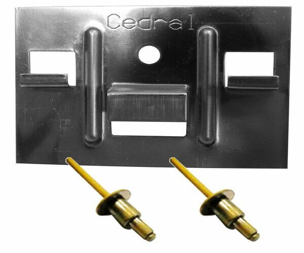 КЛЯММЕР + ЗАКЛЁПКА ДЛЯ CEDRAL CLICK 250 ШТ купить в Хабаровске