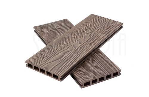 Доска террасная ДПК 3D SEQUOIA DUAL WOOD BROWN купить в Хабаровске