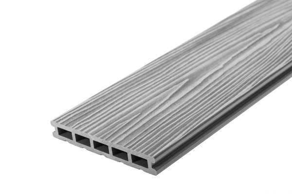Террасная доска из ДПК RusDecking Unodeck Mogano - Серый купить в Хабаровске