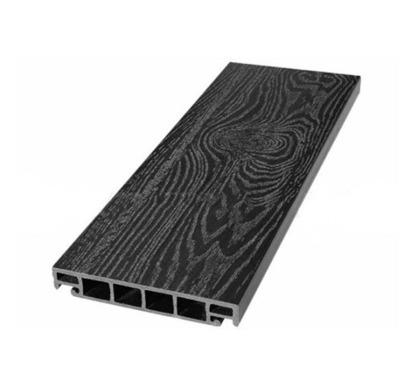 Террасная доска из ДПК SW Salix (T) 2D чёрный купить в Хабаровске