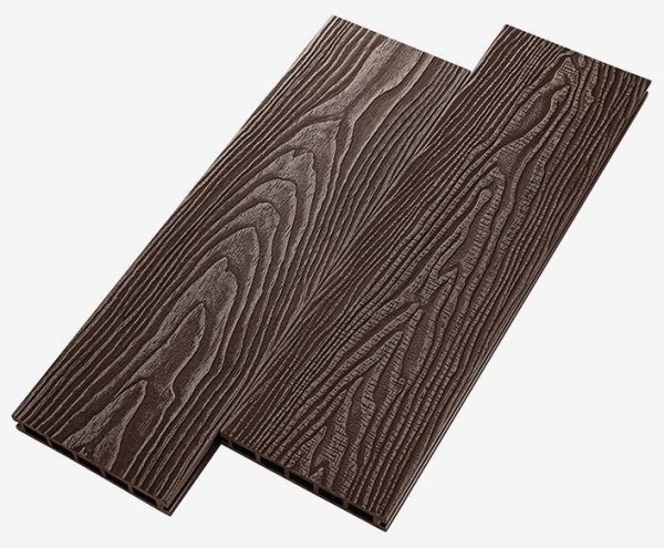 Террасная доска из ДПК RusDecking Unodeck Vintage - Венге купить в Хабаровске