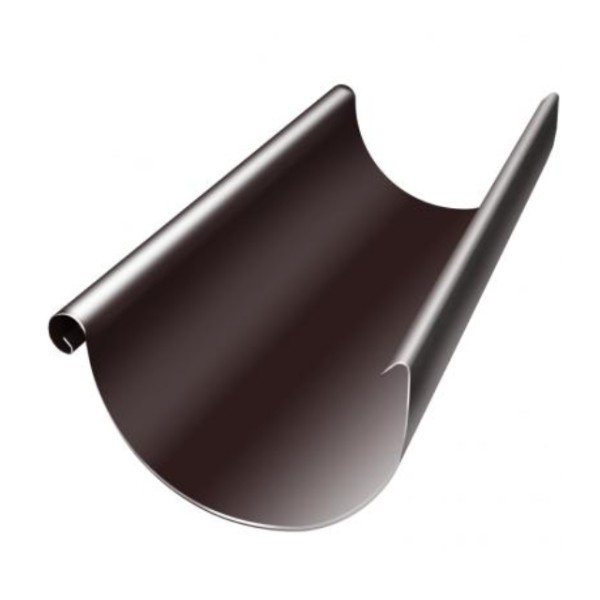 Водосток Grand Line 125x90 – Желоб 3м RAL 8017 купить в Хабаровске